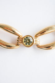 Elegant vintage Givenchy gold choker  charm necklace refined timeless luxury jewellery