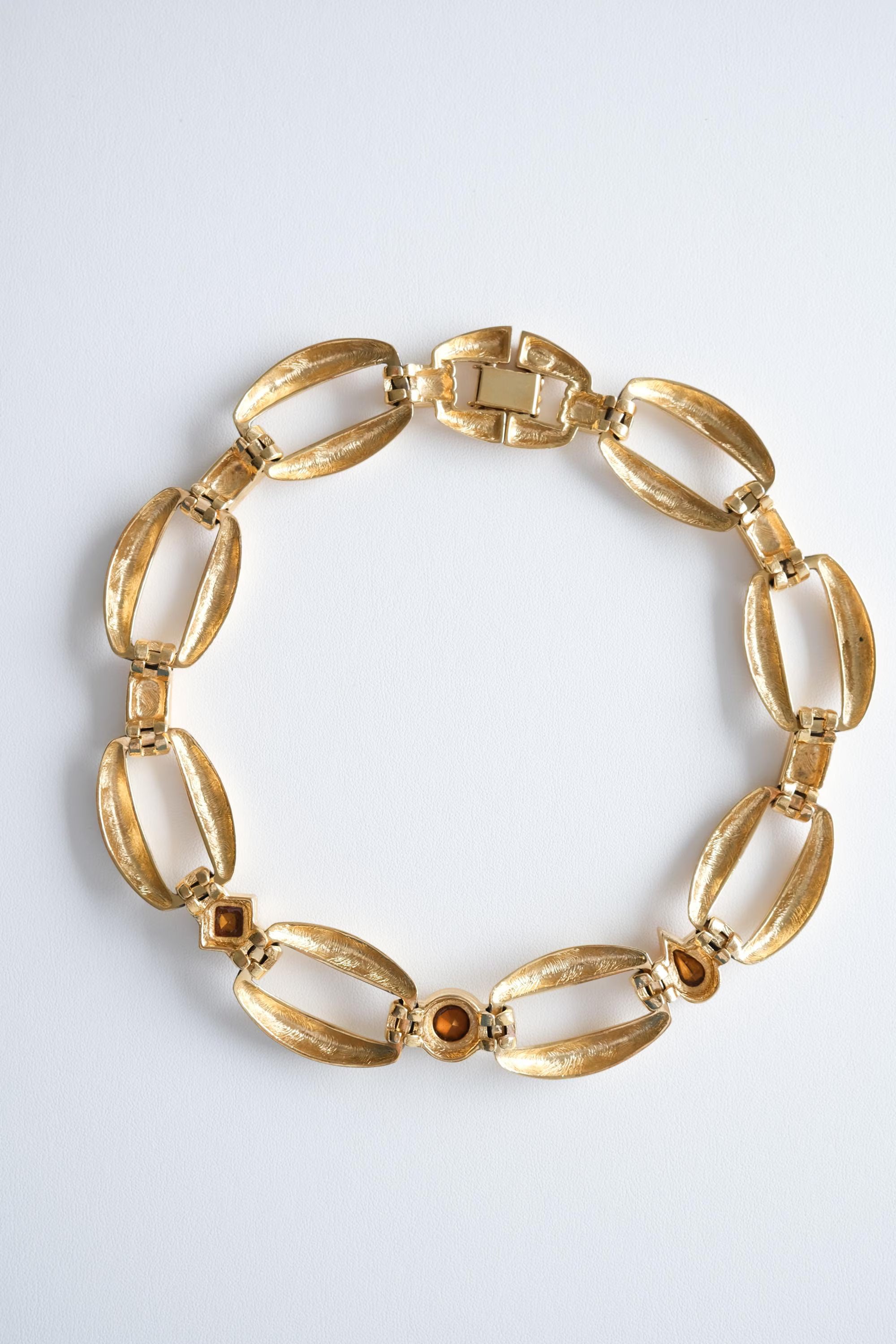 Vintage Givenchy Gold necklace charm Signed Paris New York