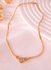 Vintage Givenchy Necklace, Vintage Gold Tone Necklace, Logo Necklace, Vintage Choker Necklace, Jewelry for Women, Gold Chain, Gift for her