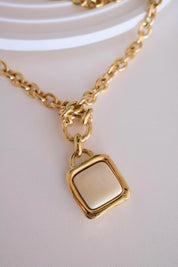 Vintage Givenchy Necklace, Givenchy Long Logo necklace, Necklace Gold, Vintage Necklace Pendant, Jewelry for Women, Gift for her