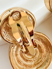 Authentic Givenchy Paris New York signed earrings luxury detail