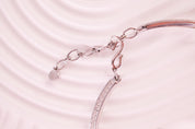 Vintage Givenchy Rhinestone Choker: Signed Silver-Tone Necklace