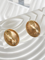 Vintage Monet Crystal Rhinestone Clip On Earrings 1980s Gold Tone, Statement Earrings, Vintage Rhinestone, Bridal Earrings