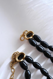 Nina Ricci choker necklace side view sculptural elegant design