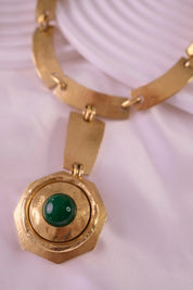 Vintage Oranium Paris Necklace made in France 50’s, Necklace Large, Vintage Jewelry Gold, Bridal Jewelry, Jewelry for dress, Luxury Vintage, accessories for women