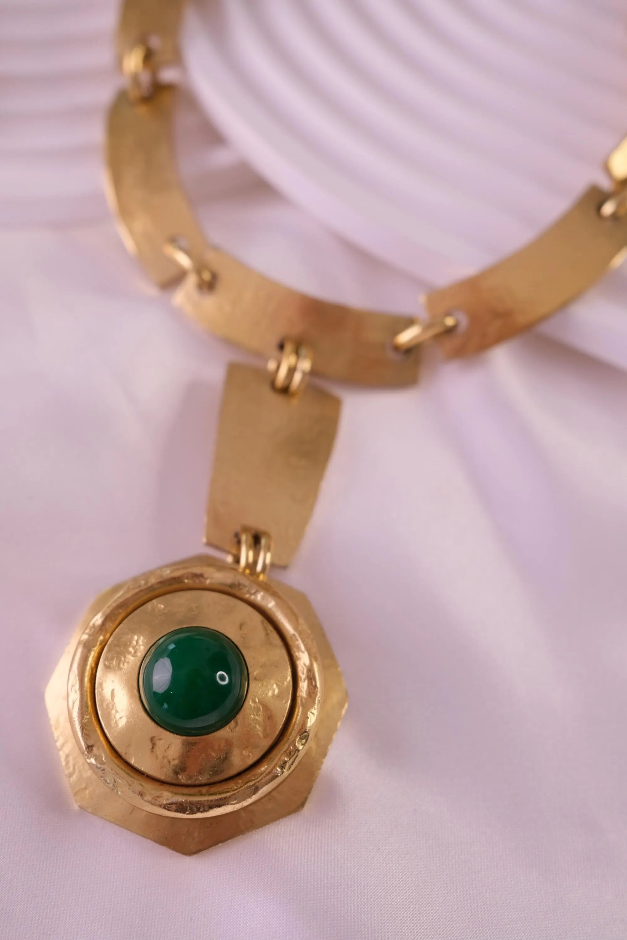 Vintage Oranium Paris Necklace made in France 50’s, Necklace Large, Vintage Jewelry Gold, Bridal Jewelry, Jewelry for dress, Luxury Vintage, accessories for women