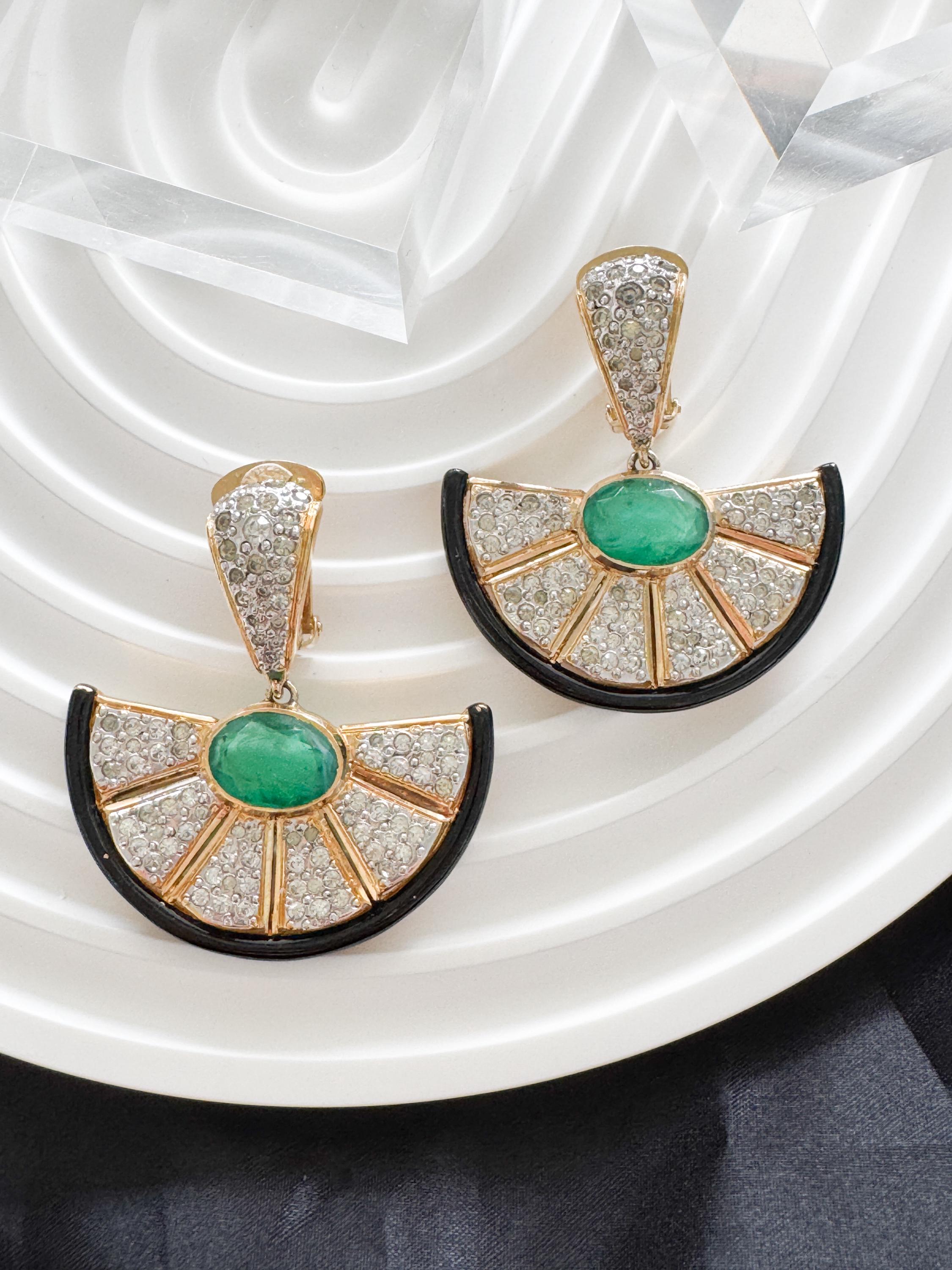 VOGUE BIJOUX ブローチ マルチストーン カボション Vogue Bijoux – Bujor Japan