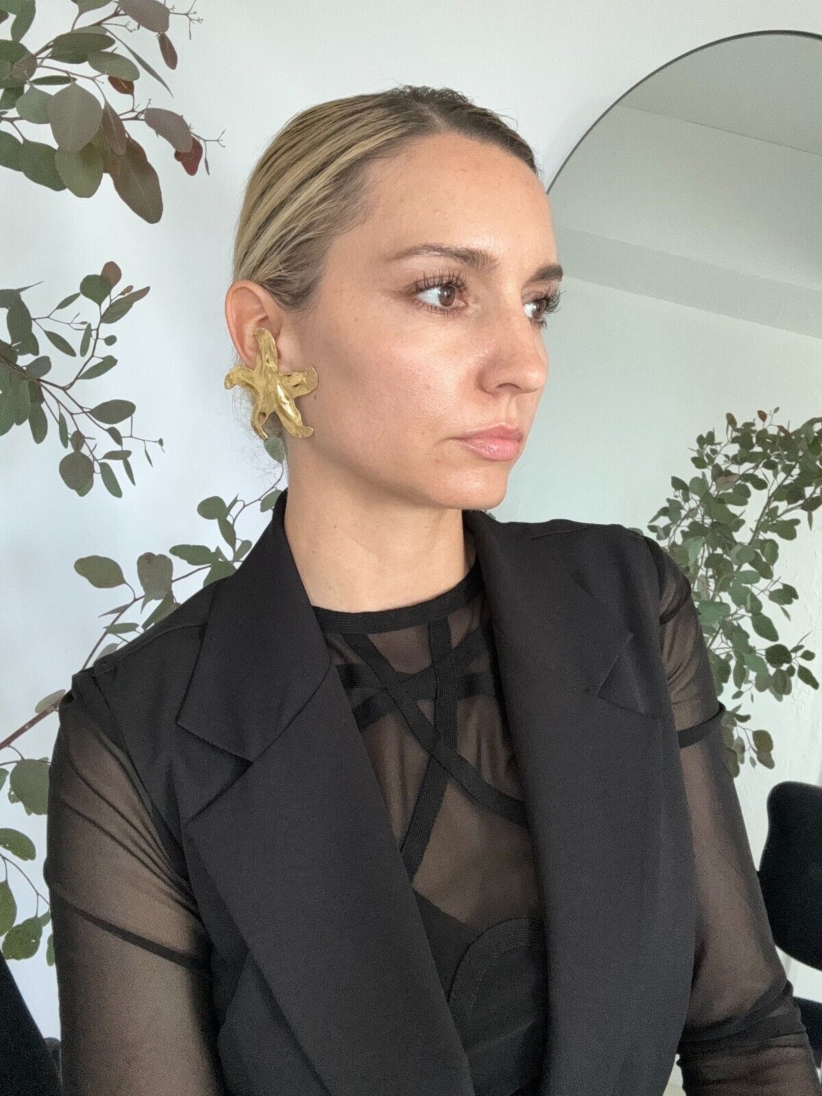 Ysl star earrings on sale