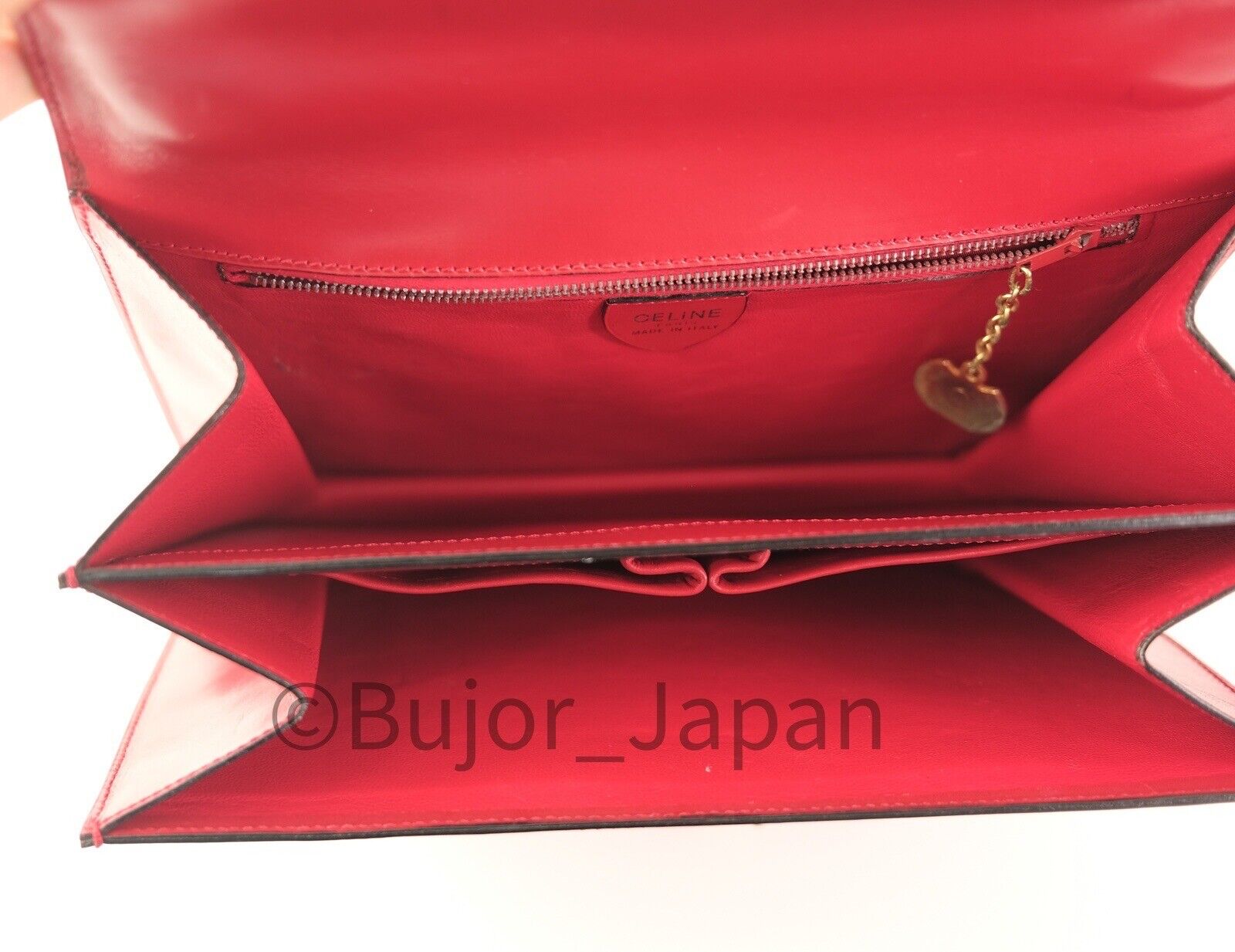 Celine box bag, Vintage Celine Paris Box bag , Celine shoulder bag , Celine red shoulder bag , Celine red box bag