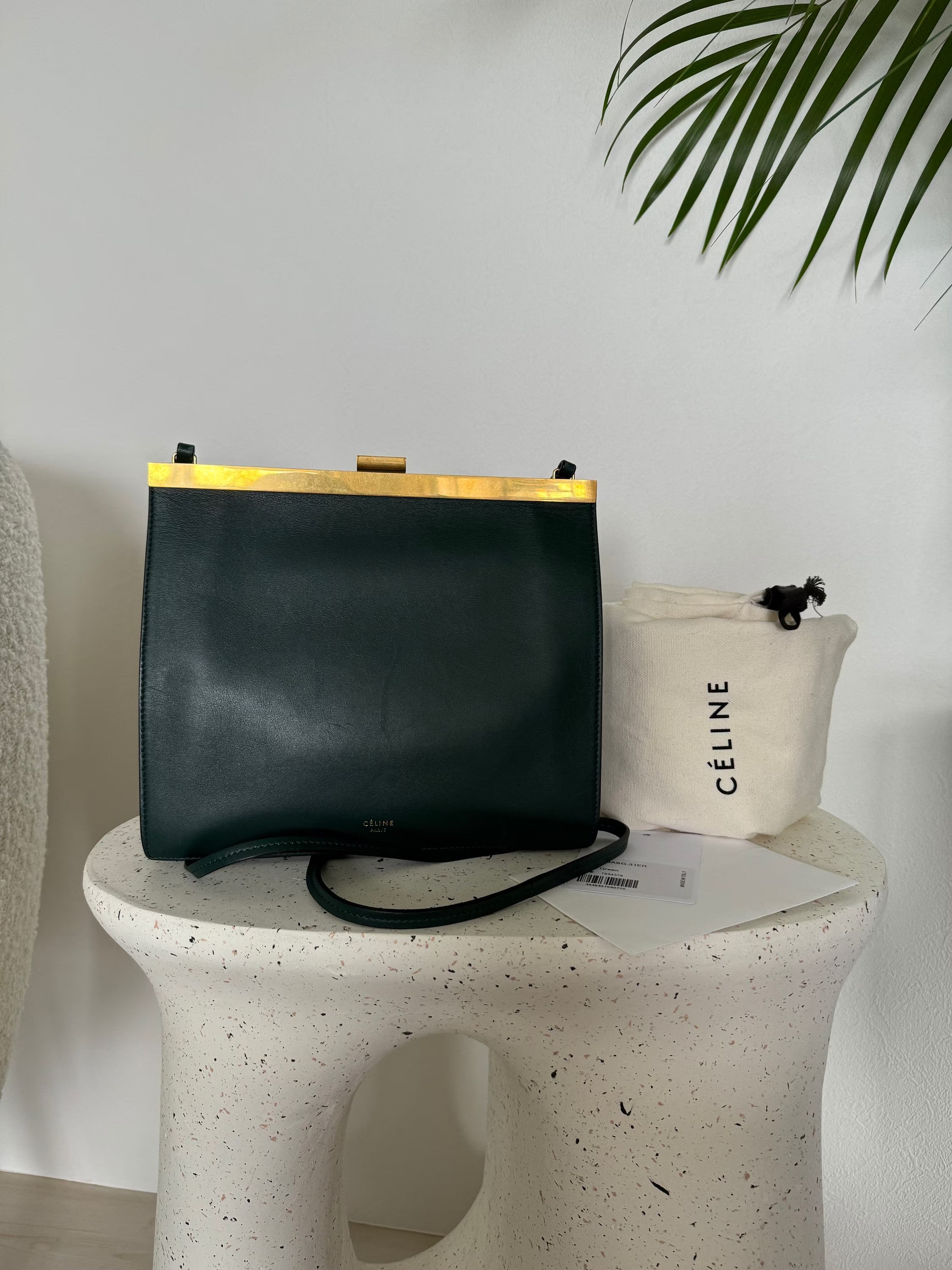 Celine Paris Shoulder Bag Clasp Small size by Phoebe