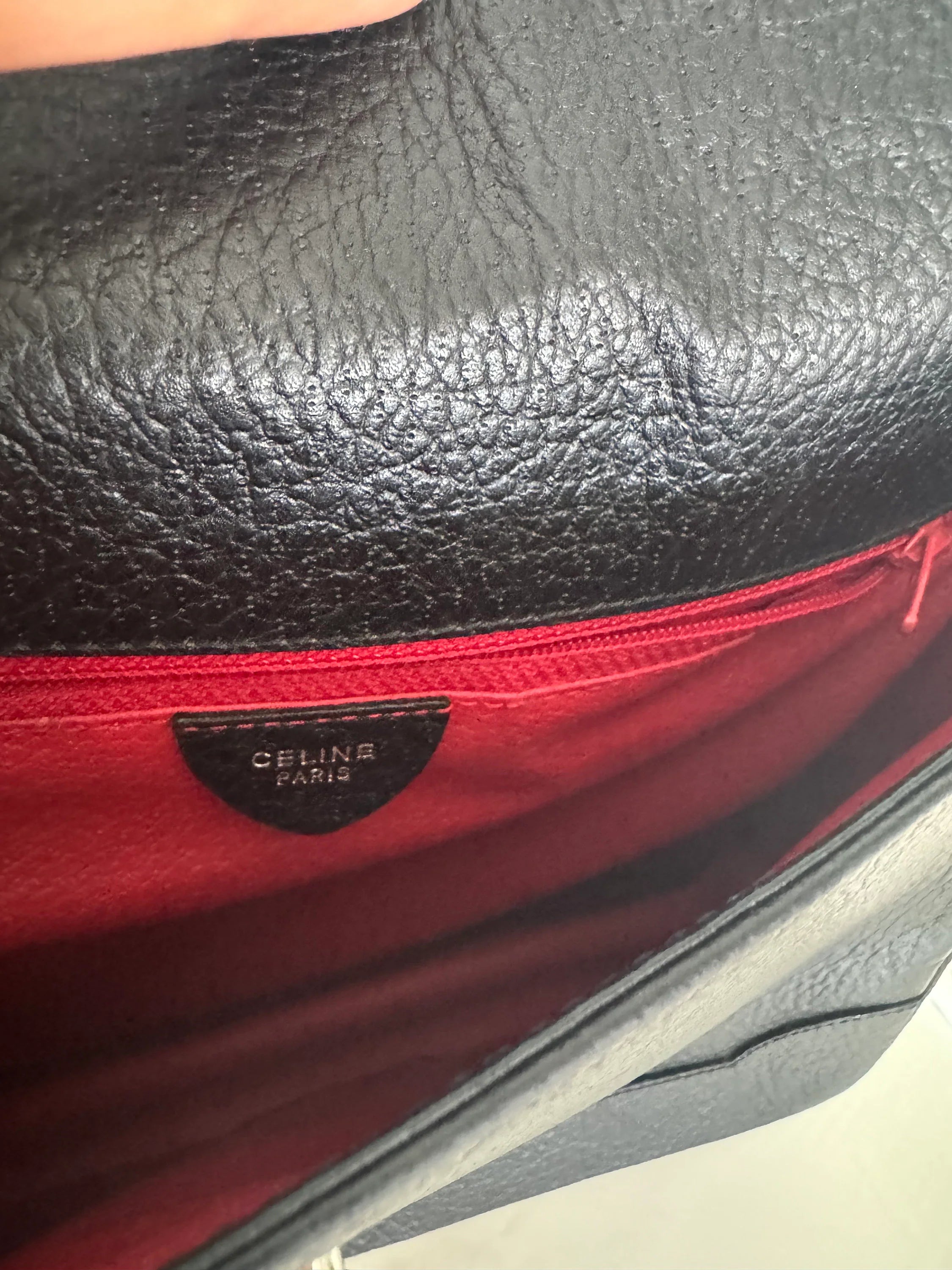 Celine Paris shoulder bag, Celine black leather bag, Vintage Bags for Women, Vintage Handbag, Bag Women, Bag Leather Women