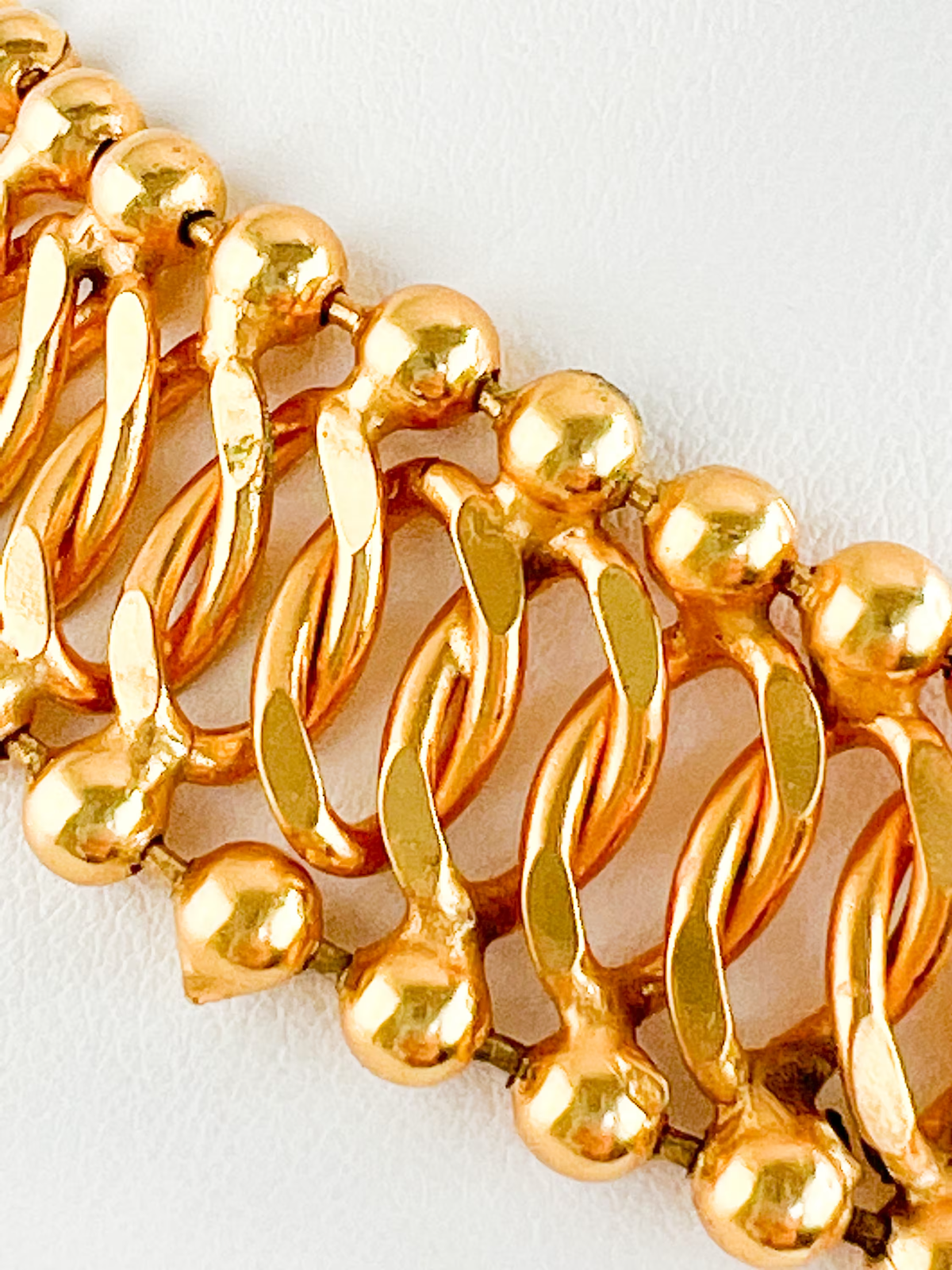Vintage Celine Necklace, Choker Necklace Gold, Vintage Necklace, Chain Necklace Gold, Made in Italy, Gift for women, Bridesmaid Necklace