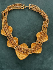 Signed Chanel CC Made in France sautoir necklace