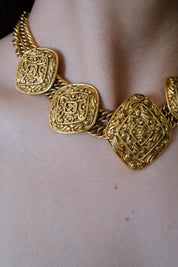 Vintage Chanel 1990–1991 collector necklace