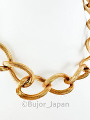 Vintage Christian Dior Necklace, Gold Tone Necklace, Chain Necklace Gold, Choker Necklace, Jewelry necklace, Gift for her, Jewelry for Women