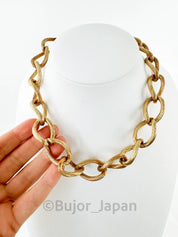 Vintage Christian Dior Necklace, Gold Tone Necklace, Chain Necklace Gold, Choker Necklace, Jewelry necklace, Gift for her, Jewelry for Women