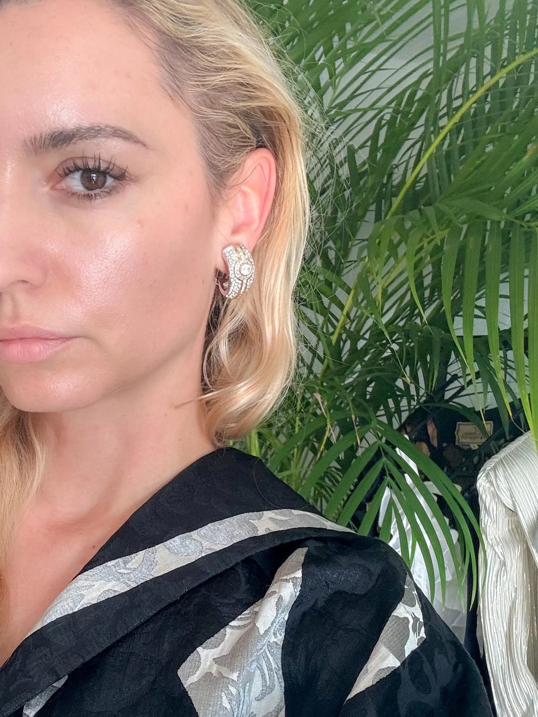 Dior earrings Vintage Christian Dior hoop Earrings, Dior Vintage Iconic Gold Tone Earrings chunky Earrings, Vintage Earrings, Gift for her
