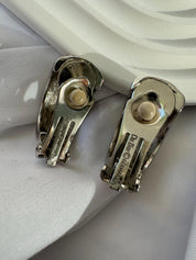 Dior earrings Vintage Christian Dior hoop Earrings, Dior Vintage Iconic Gold Tone Earrings chunky Earrings, Vintage Earrings, Gift for her