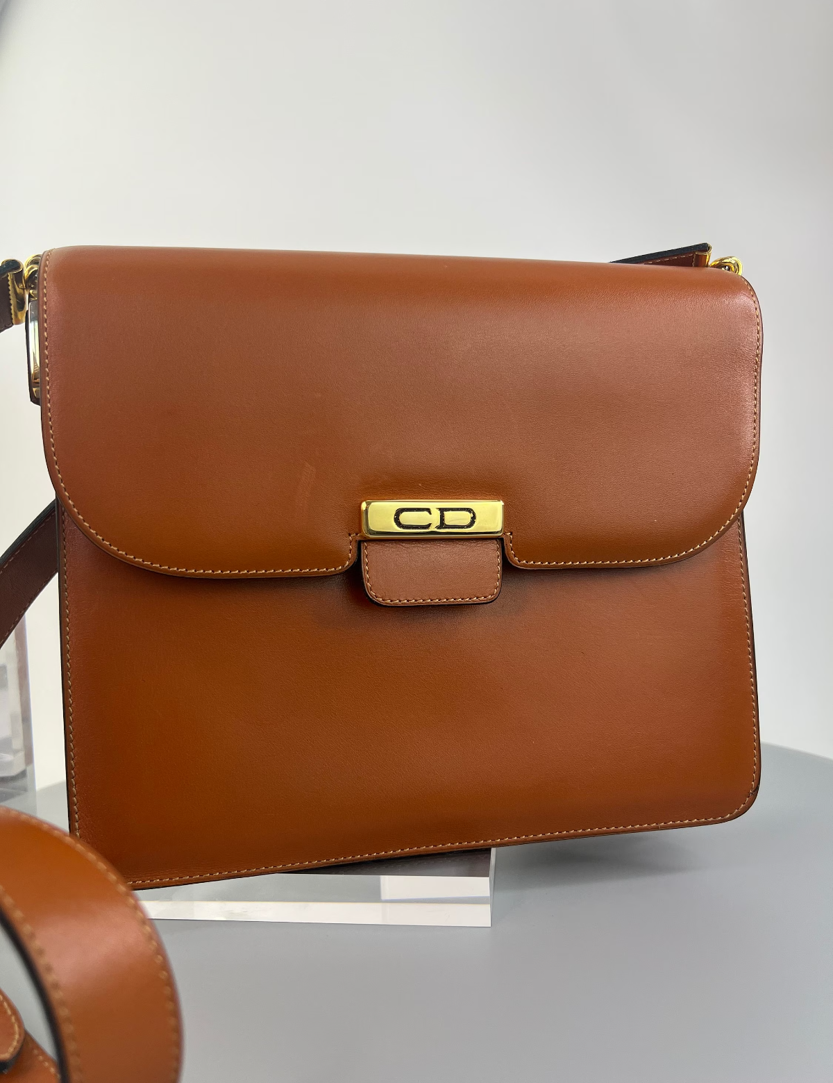Christian Dior Bag Vintage Dior brown Bag leather Logo 3 Ways Shoulder Cross body Handbag, Made in France, Bag Leather Women, Vintage Bag