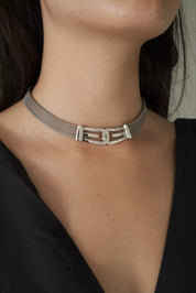 Vintage Givenchy Necklace 1977 , Givenchy Chunky Choker Necklace, Logo Givenchy Jewelry ,Designer High End Jewelry ,70s Vintage necklace,