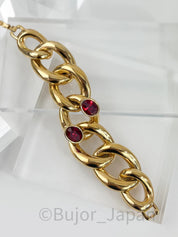 Vintage Givenchy Bracelet Givenchy  Chain Bracelet, Link Bracelet, Gold Tone Bracelet, Givenchy Vintage Jewelry, Gift for her