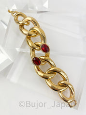 Vintage Givenchy Bracelet Givenchy  Chain Bracelet, Link Bracelet, Gold Tone Bracelet, Givenchy Vintage Jewelry, Gift for her