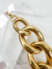 Vintage Givenchy Bracelet Givenchy  Chain Bracelet, Link Bracelet, Gold Tone Bracelet, Givenchy Vintage Jewelry, Gift for her