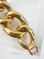 Vintage Givenchy Bracelet Givenchy  Chain Bracelet, Link Bracelet, Gold Tone Bracelet, Givenchy Vintage Jewelry, Gift for her
