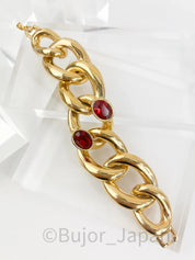 Vintage Givenchy Bracelet Givenchy  Chain Bracelet, Link Bracelet, Gold Tone Bracelet, Givenchy Vintage Jewelry, Gift for her