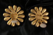 Flower Earrings Pearl, Givenchy Vintage Earrings, Gold Daisy Earrings, Gift For Her, Dainty Earrings , White Flower Statement EarringsVintage Givenchy Earrings, Givenchy Daisy Earrings, Givenchy pearl earrings  Gift For Her, Dainty Earrings, White Flower Bridal Earrings