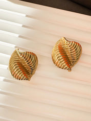 Vintage Givenchy Earrings, Givenchy leaf Earrings, Clip on Earrings, fashion earrings, Cute Earrings, Wedding Earrings, Gift for her