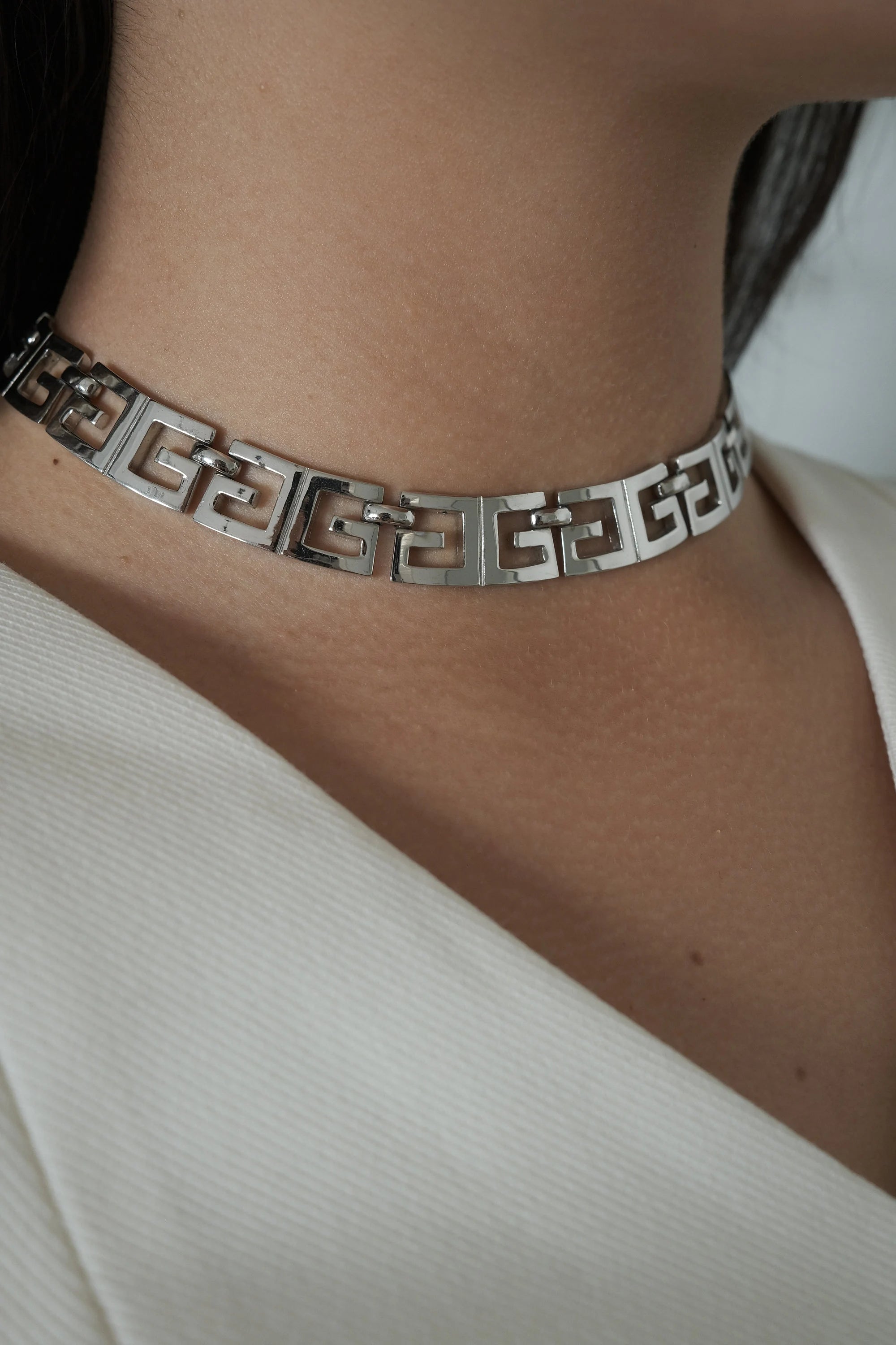 Givenchy Necklace, 1978's, Givenchy Necklace  Vintage, Y2K Link Necklace, Jewelry for Women, Gift for Her, Personalized Gifts, Rare Vintage