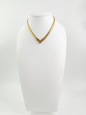 Vintage Givenchy Necklace, Vintage Gold Tone Necklace, Logo Necklace, Vintage Choker Necklace, Jewelry for Women, Gold Chain, Gift for her