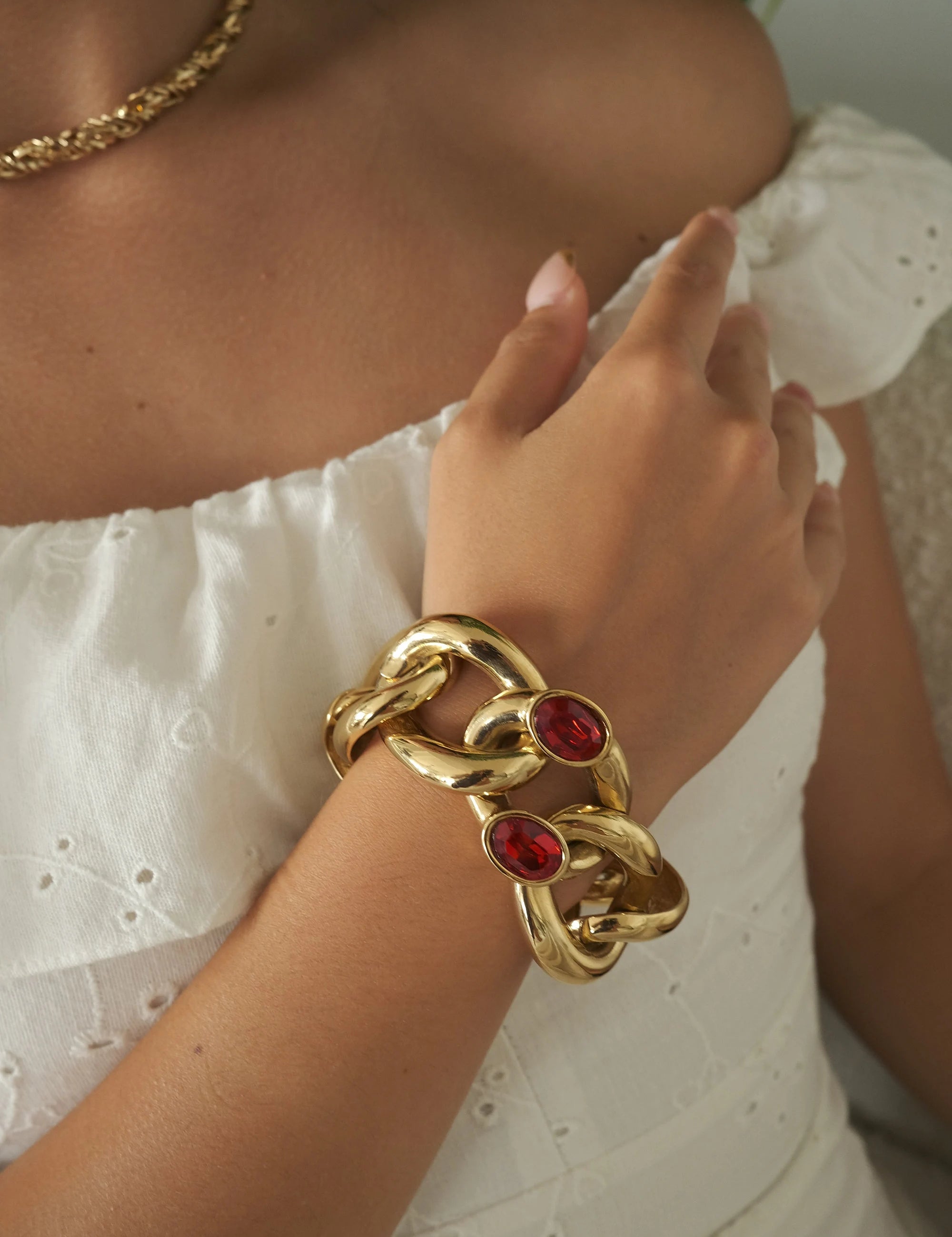 Vintage Givenchy Bracelet Givenchy  Chain Bracelet, Link Bracelet, Gold Tone Bracelet, Givenchy Vintage Jewelry, Gift for her