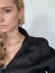Vintage Givenchy Earrings, Leaf Gold Tone Earrings, Clip on Earrings, twisted earrings, Gift for her, Vintage Earrings, Gift for mom