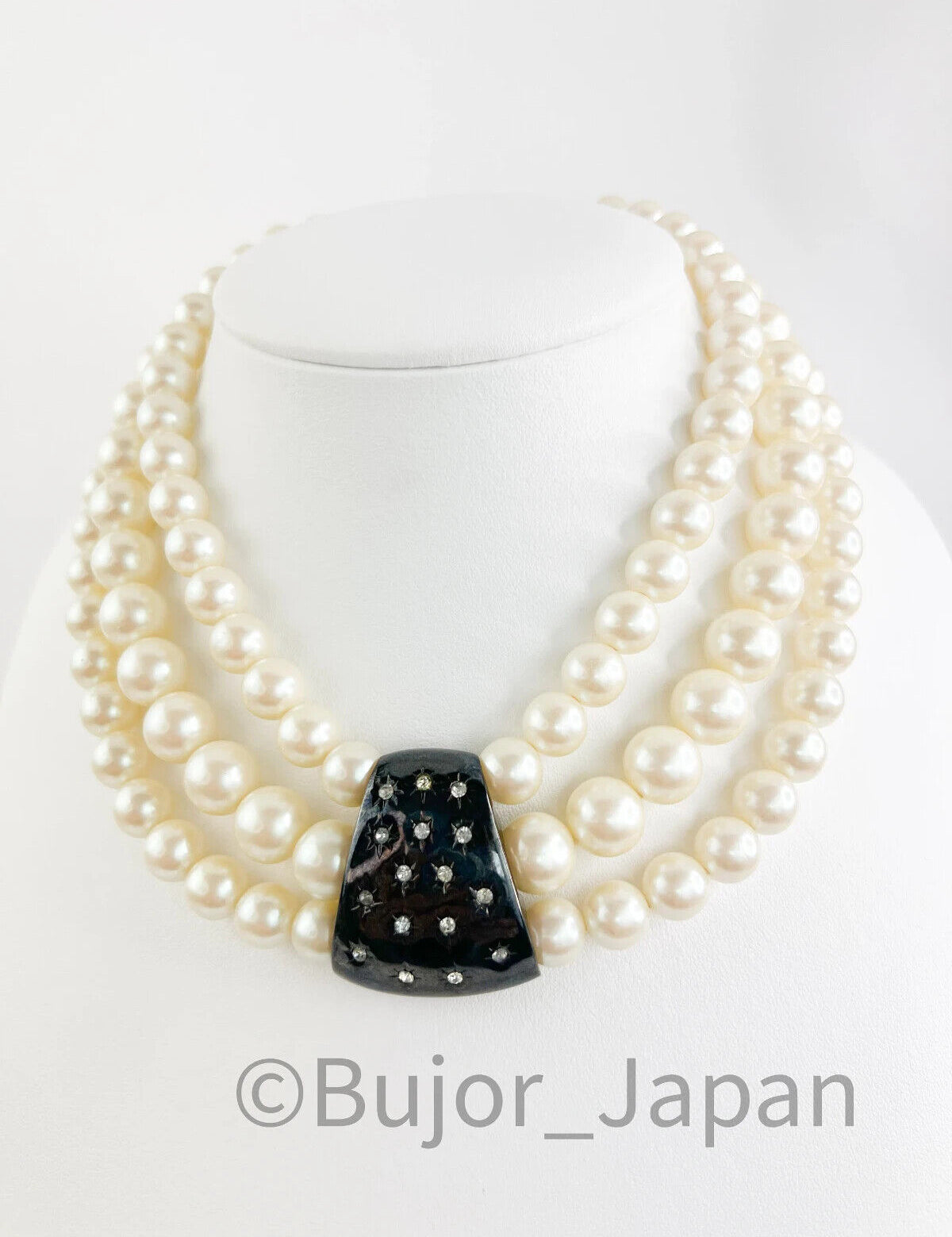 Vintage Givenchy Necklace, Chunky Choker Necklace, Logo Givenchy, Designer High End Jewelry ,80s Vintage, choker necklace, Pearl Necklace
