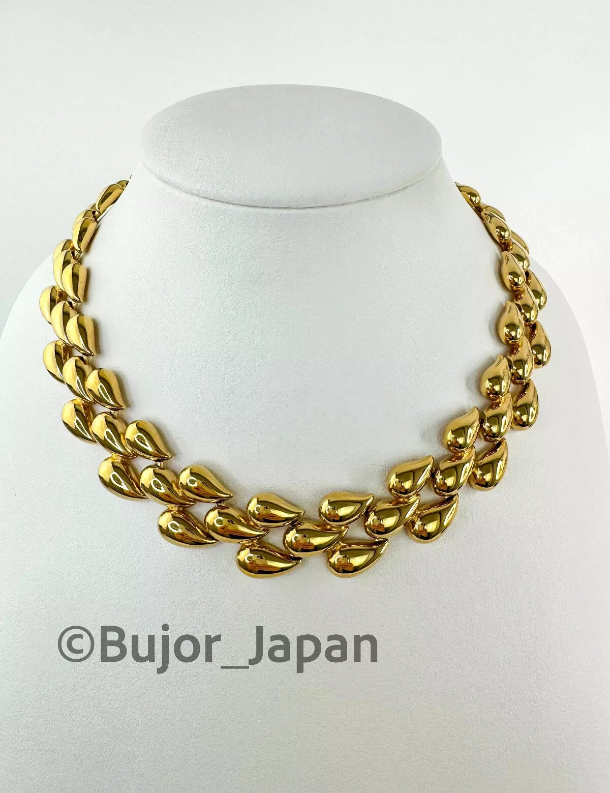 Vintage Givenchy Necklace Choker, wedding choker, Tear Gold Necklace Givenchy, Vintage Necklace Chain Gold, Bridal necklace, gift for her