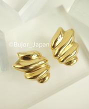 Givenchy gold earrings vintage