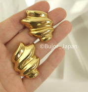 Givenchy gold earrings vintage
