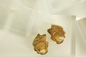 Givenchy gold earrings vintage