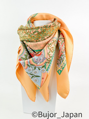Hermes scarf, Vintage Hermes silk Scarves “Axis Mundi”, Silk wraps, Made in France, Wraps women, Vintage Scarf, Gift for mom