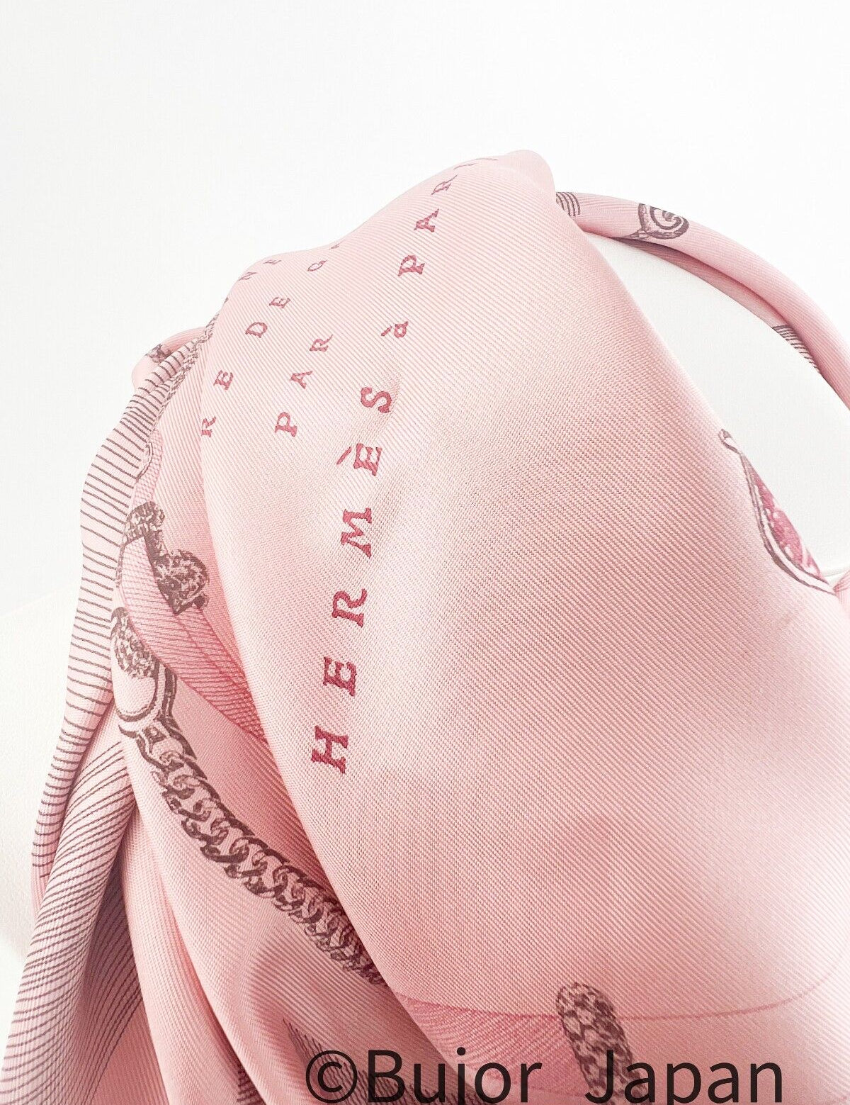 Herme scarf, Hermes Scarf "Etude pour une Parure de Gala" Vintage silk scarf, 90 cm Silk pink Carre jewelery 35" Gift for her, Head Scarf