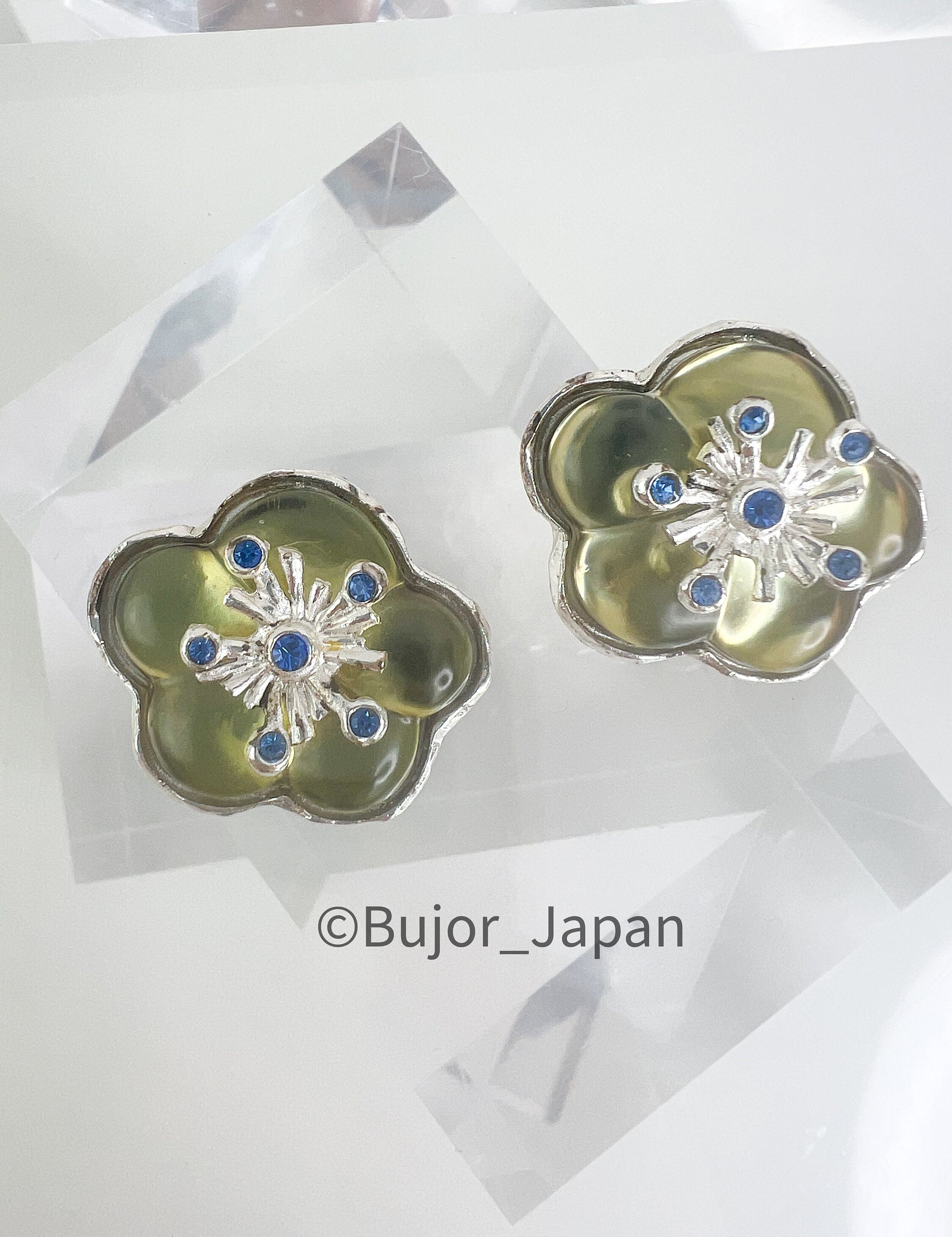 KENZO Earrings, Dainty Flower earrings Silver, Dainty Earrings for Women, Silver bridesmaid earring, Gift for mom, Earrings for women Cute