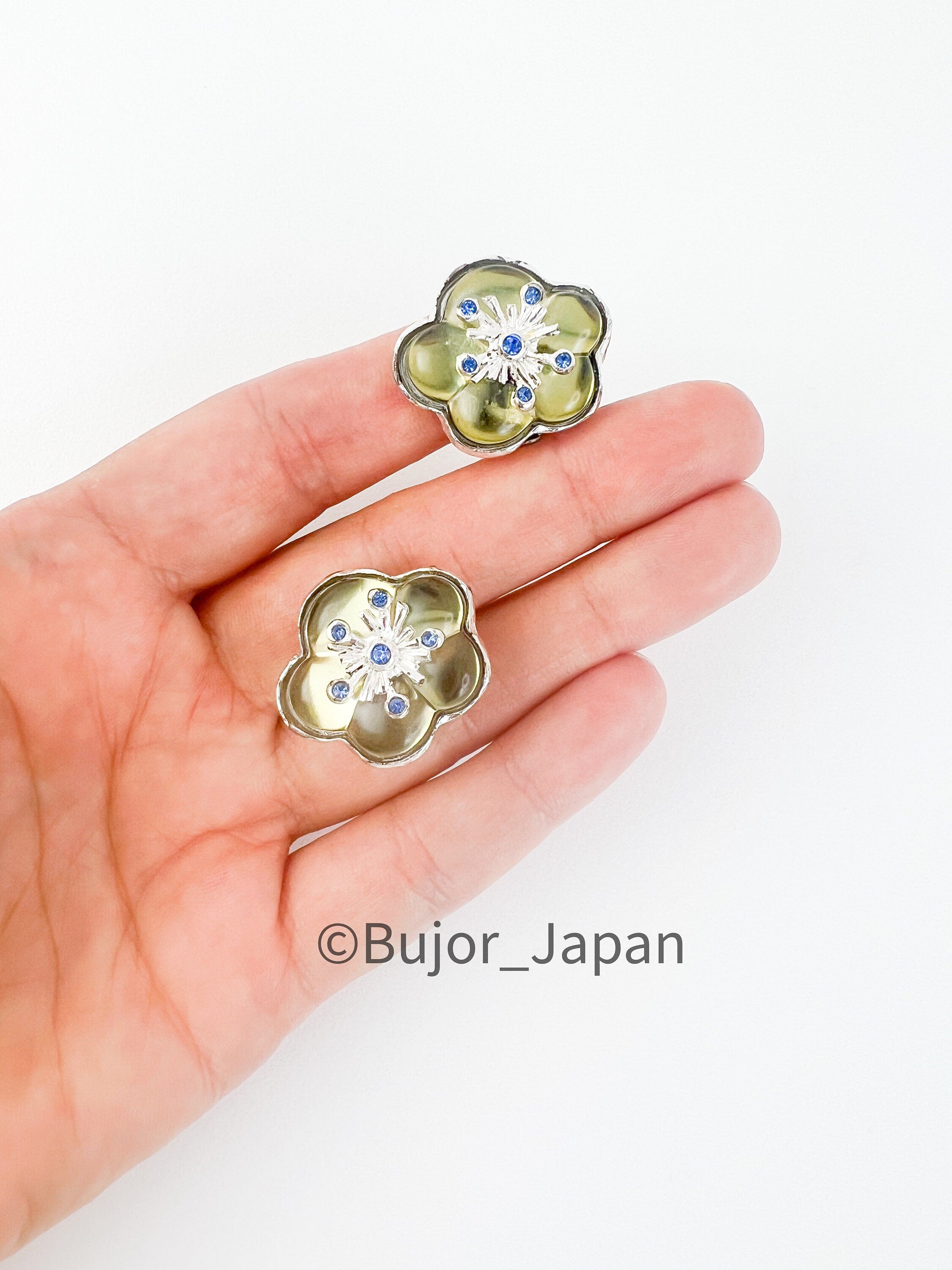 KENZO Earrings, Dainty Flower earrings Silver, Dainty Earrings for Women, Silver bridesmaid earring, Gift for mom, Earrings for women Cute