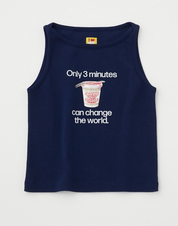 Moussy Cup Noodle 3 minutes Vintage cotton tank top, Japanese Fashion, woman clothes, tank top women, Cotton tops