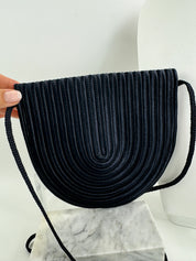 Vintage Nina Ricci Silk  shoulder bag , Nina Ricci Ribbon black bag, Vintage bag, Bags for dress, Crossbody Bag, shoulder bags small