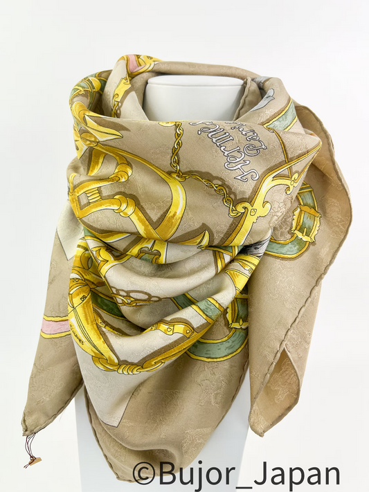 Hermes scarf, Authentic RARE! Hermes "Par Mefsire Antoine De Plvvinel" Vintage 90cm Silk Scarf, Vintage Hermes, Hermes Carre, Silk Scarves