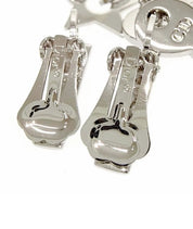 Vintage Christian Dior clip-on earring closure detail