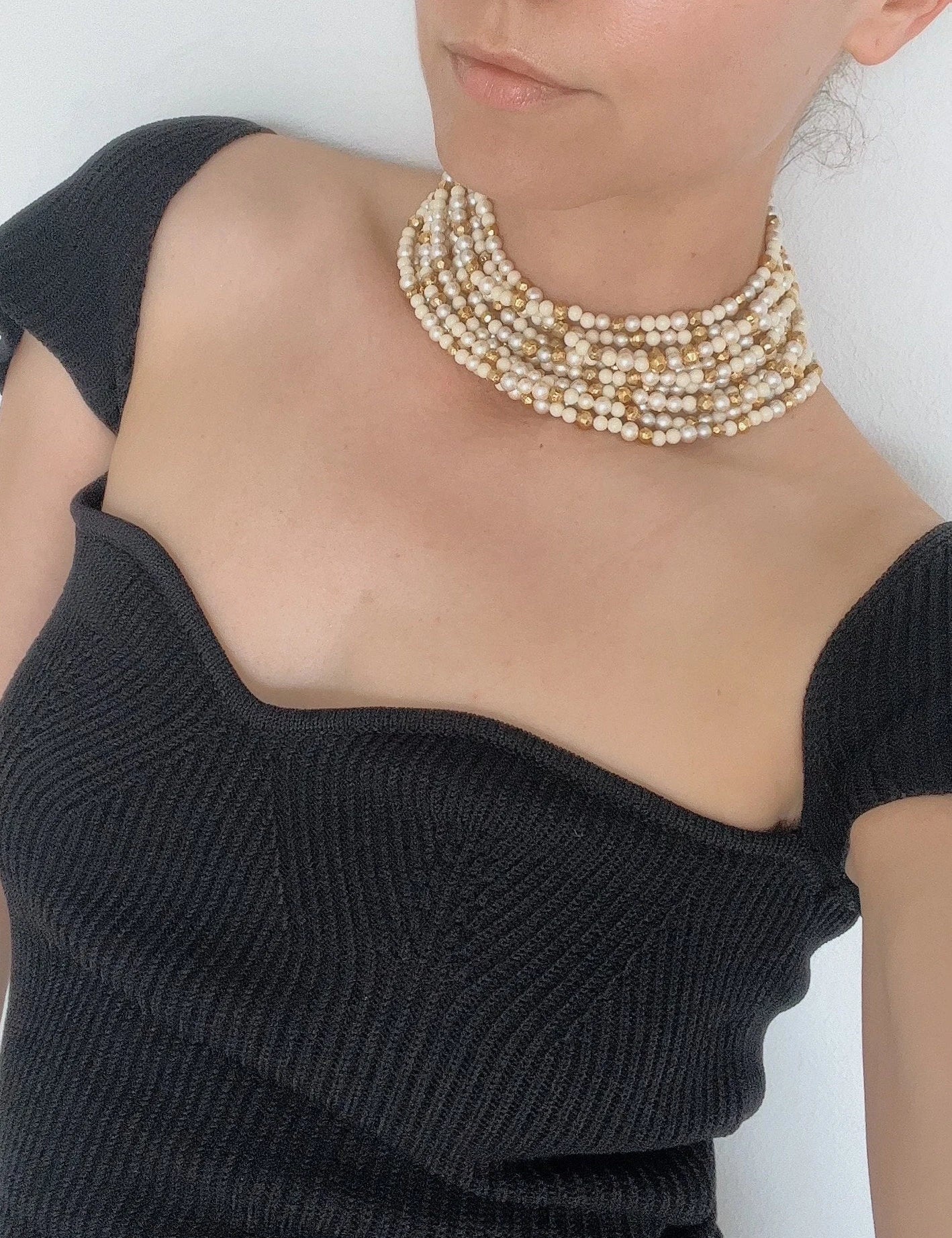 vintage_christian_dior_pearl_choker_necklace_gold_tone_multi_strand_beaded_design_1.webp