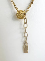 Yves Saint Laurent Necklace bridesmaid Vintage YSL necklace blue Sapphire heart, Women Charm Necklace, Bridal Jewelry, Wedding Jewelry